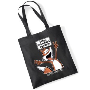 Kamala luonto -kangaskassi "Oman elämänsä sankari"