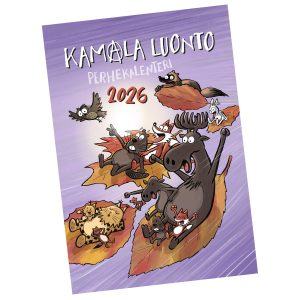 Kamala luonto -perhekalenteri 2026 (SIGNEERATTUNA)