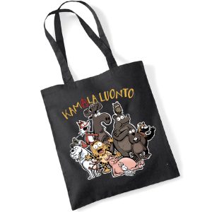 Kamala luonto -kangaskassi "Porukka"