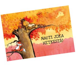 Kamala Luonto - taitettava kortti "Nauti joka hetkestä!"