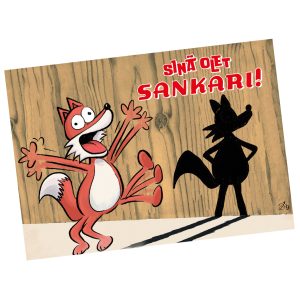 Kamala Luonto -postikortti "Sinä olet sankari!"